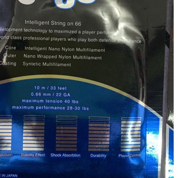 Senar Badminton NEW HIQUA ISO 66 RAINBOW WARNA WARNI ORIGINAL