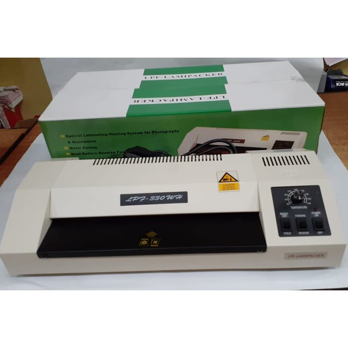 

MESIN ALAT LAMINATING A3 LPF LAMIPACKER 330WH| ELEKTRONIK KANTOR