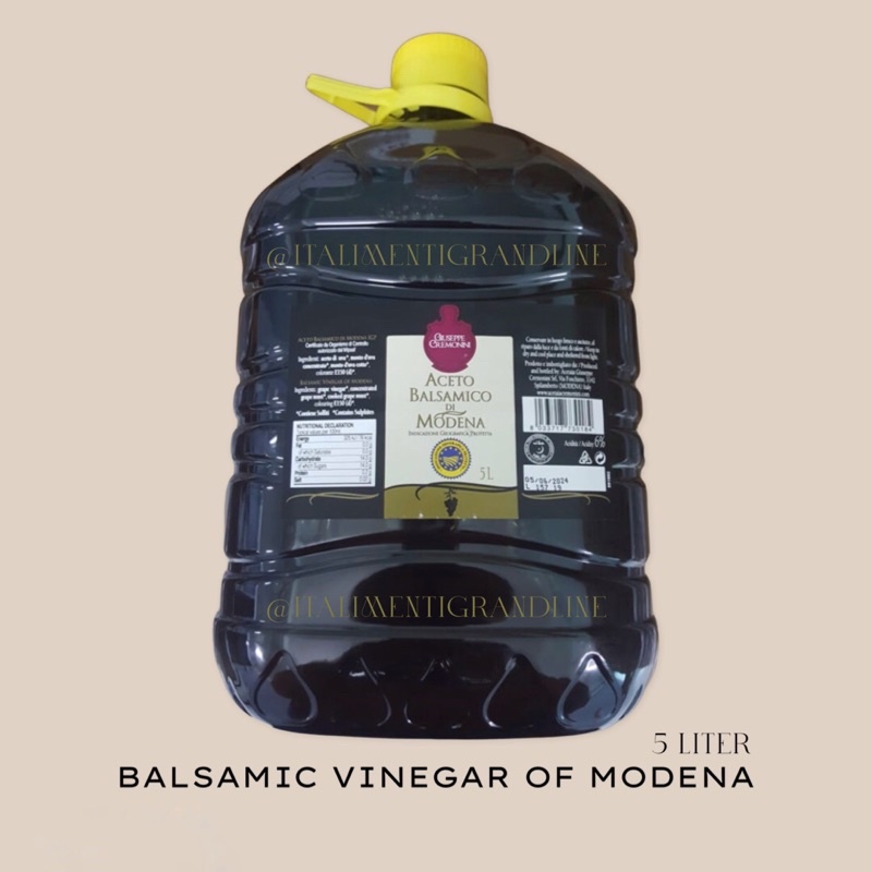 

Balsamic Vinegar of modena 5 liter / cuka makan 5 liter