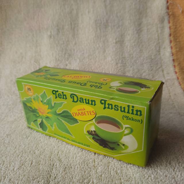 

TEH celup daun INSULIN yakon CV ASH SHOHWAH