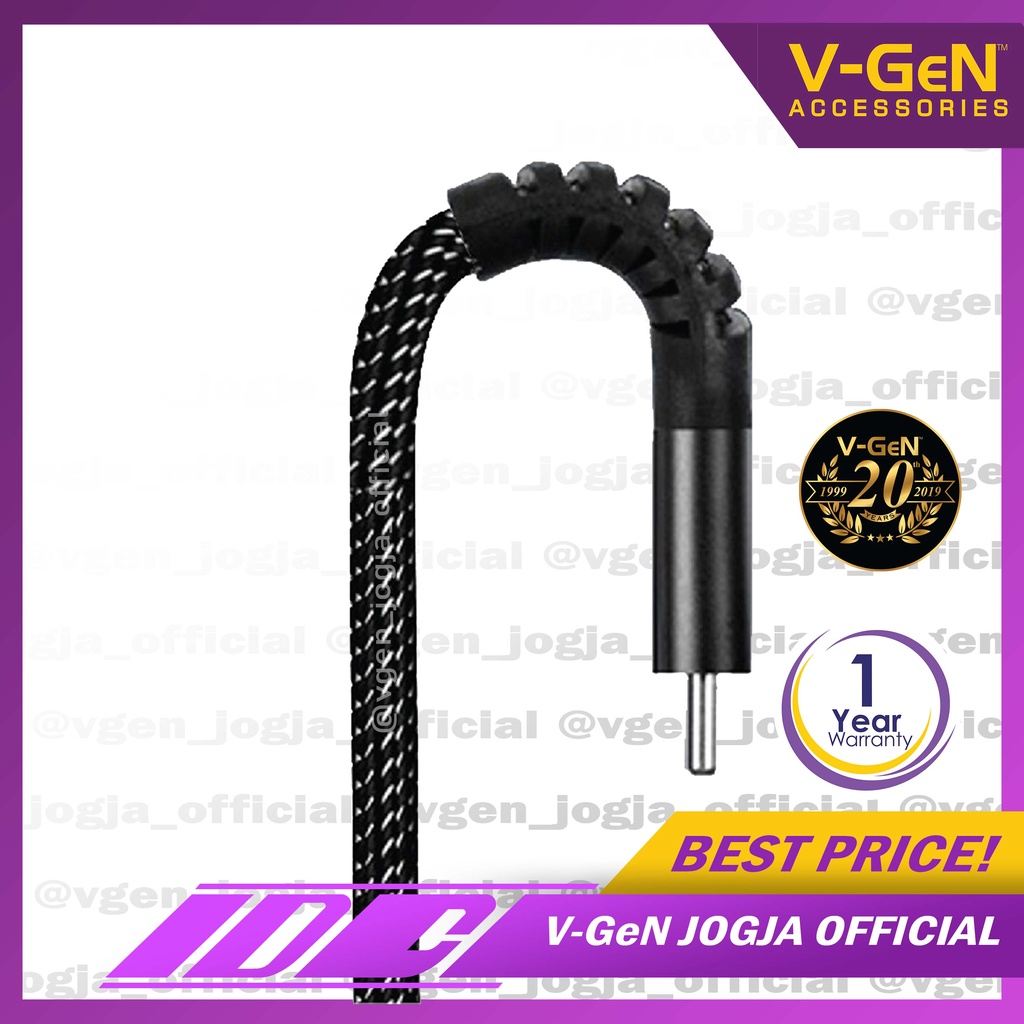 Kabel Type-C V-Gen CT1-20 Type-C to Type-C Fast Charging 3,1A