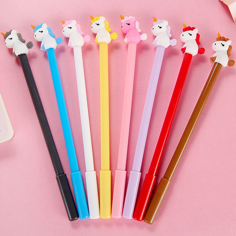 Bolpen karakter unicorn Lucu pulpen unicorn anak sekolah ATK Kado ultah Souvenir unicorn kado unicorn ballpoint anak murah