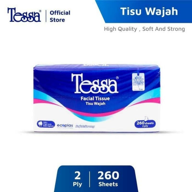 See u Classic Facial Tisu/Tissu Wajah TERMURAH - 250 Sheet-Tessa - 260 Sheet