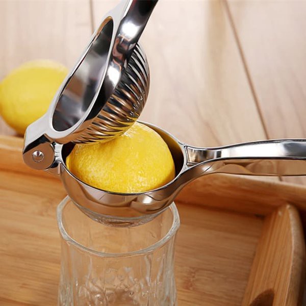 Perasan Jeruk Lemon Besi / Alat Pemeras Jeruk Stainless Steel, Alat Perasan Jeruk Lemon Manual