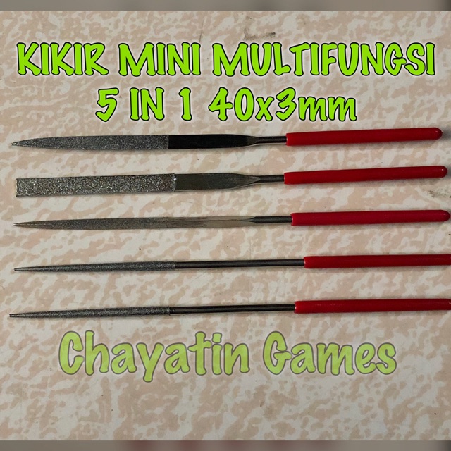 Kikir Mini 5 in 1 Multifungsi