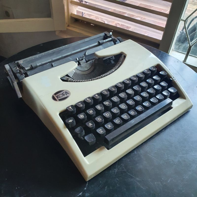 typewriter jadul mesin tik KOFA antik vintage
