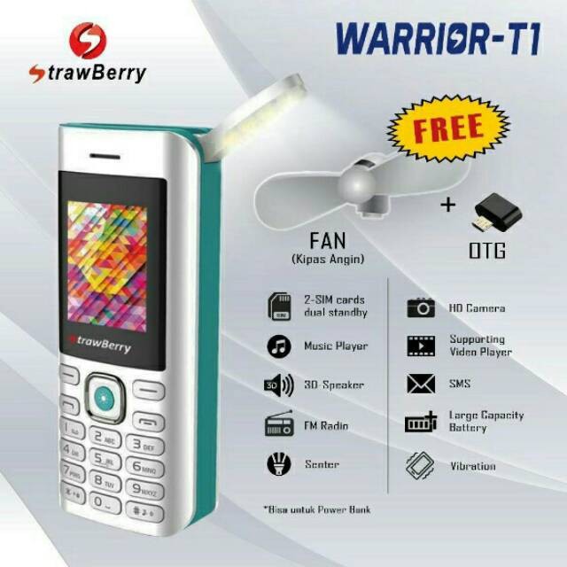 HP Strawberry Warrior T1 (serbaguna)
