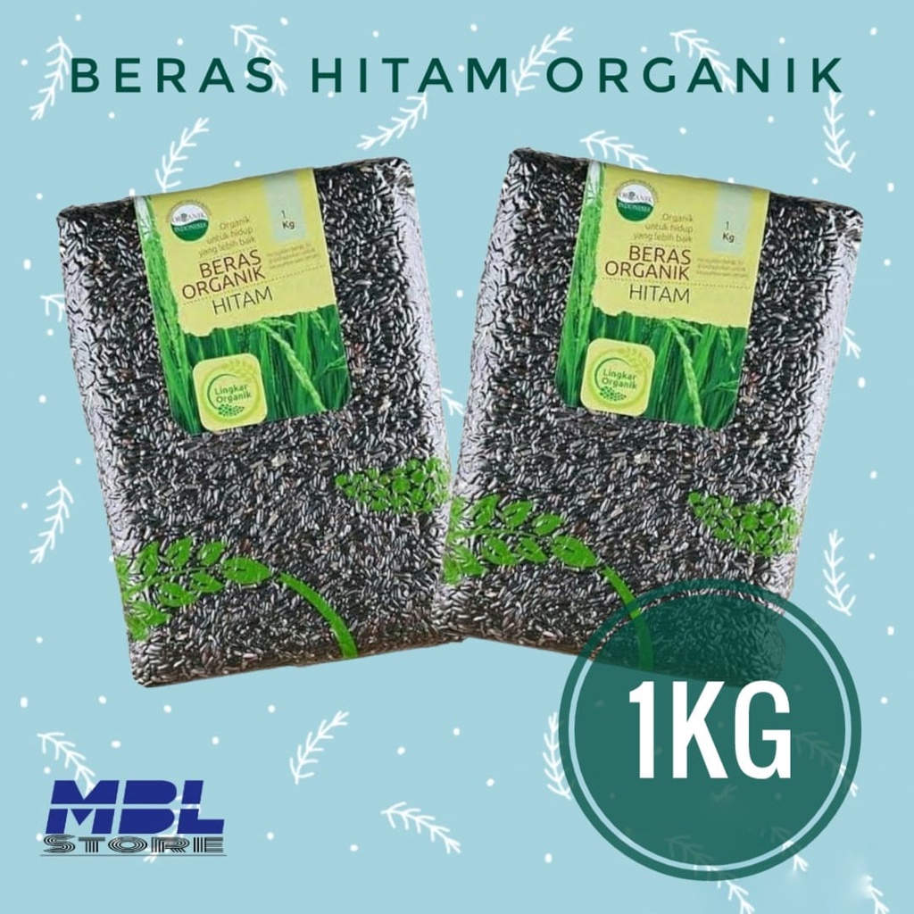 

Beras Hitam Organik 1 kg Lingkar organik