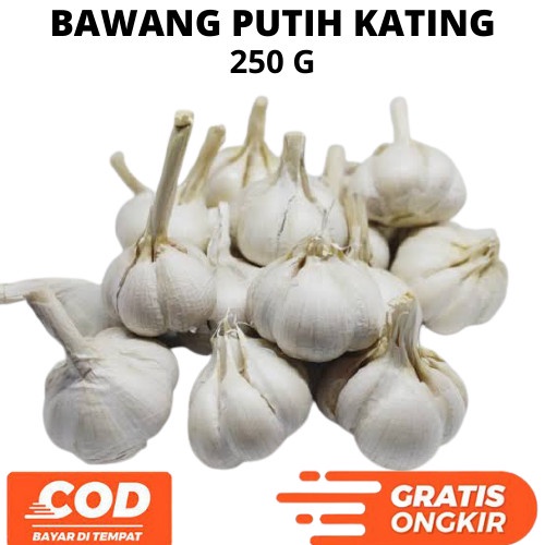 Bawang Putih Kating 250 Gram Premium (tidak ada yang busuk)