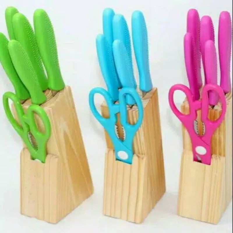 Oxone-Pisau Set / Knife Set / Pisau Dapur / Pisau Set Warna