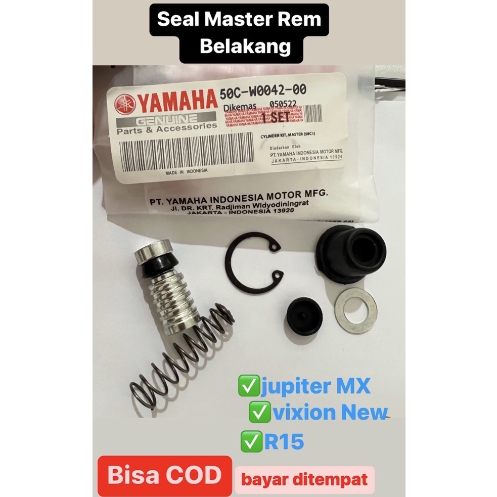 Seal Master Rem Belakang Jupiter MX kode 50C/Seal Master Rem Jupiter