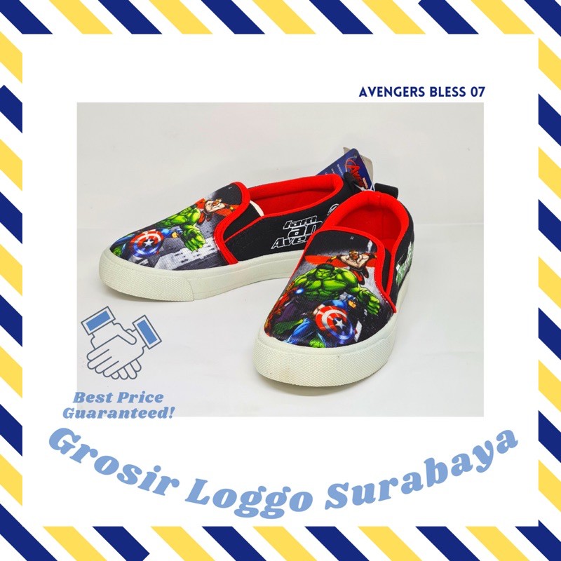 Loggo Sepatu Anak Avengers Bless 07