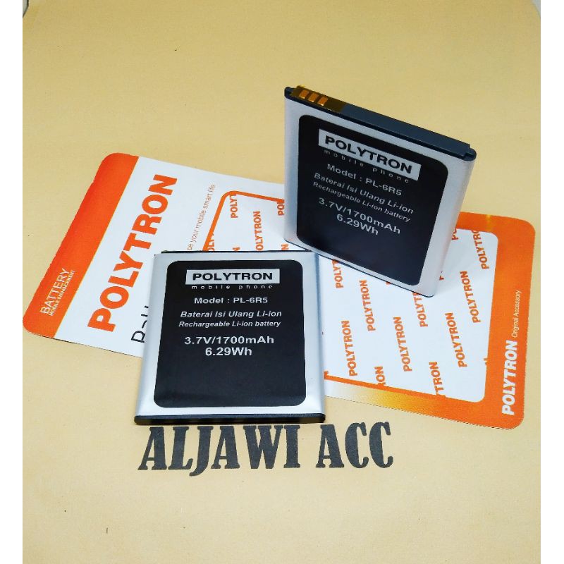 Baterai Bt Batre Battery Polytron Wizard Twins W2430 PL-6R5 Original Battery Hp