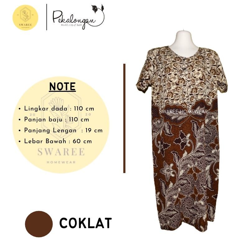 Baju Daster Murah Kekinian Batik Pekalongan Baju Wanita Modern Daster Busui Rayon Batik Wanita