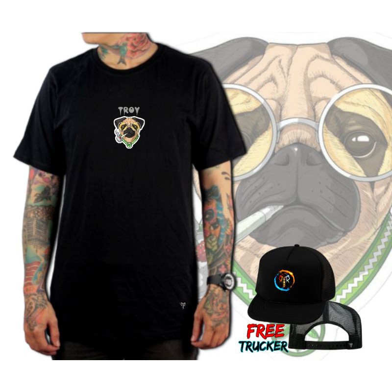 Kaos Distro Pria / Kaos TroyRdcl Dogybuks 005