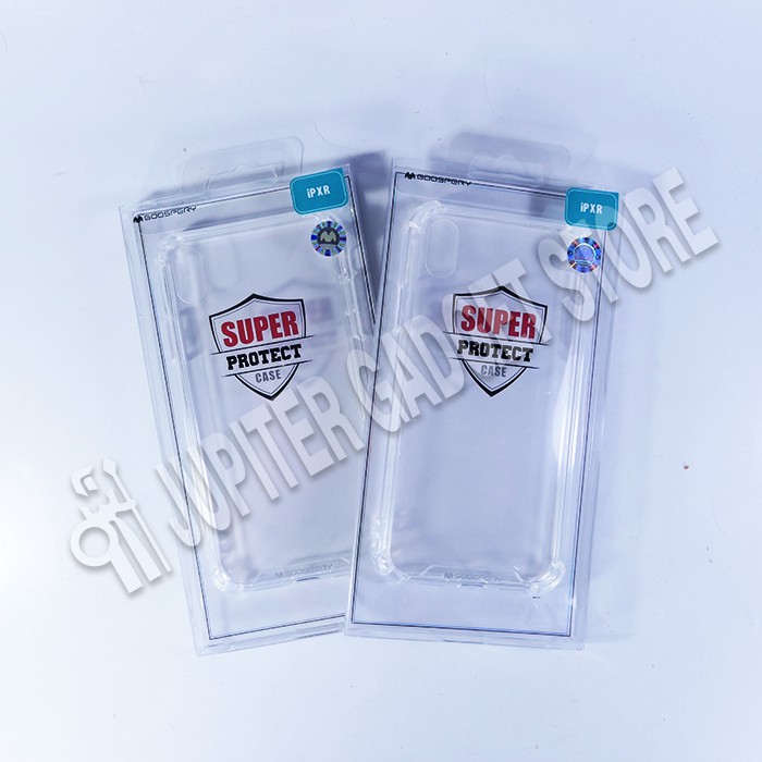 iPhone XR Mercury Goospery Super Protect Anti Crack Jelly Case