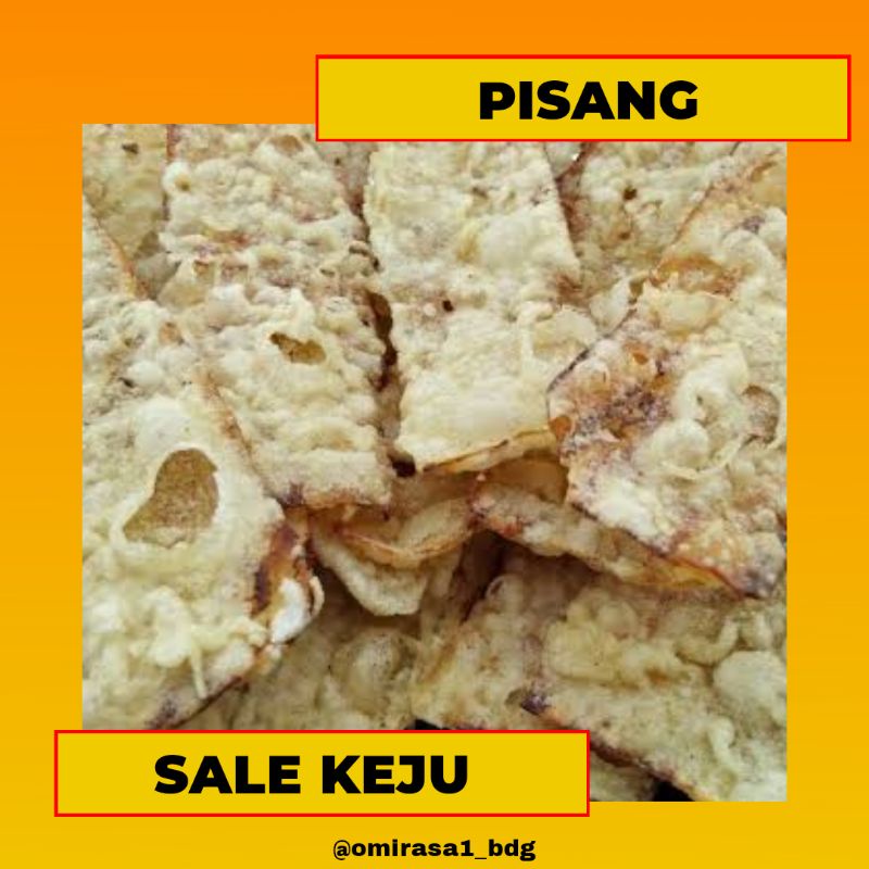 

Pisang Sale Keju 250gr 500gr 1kg oleh-oleh Bandung Omirasa 1