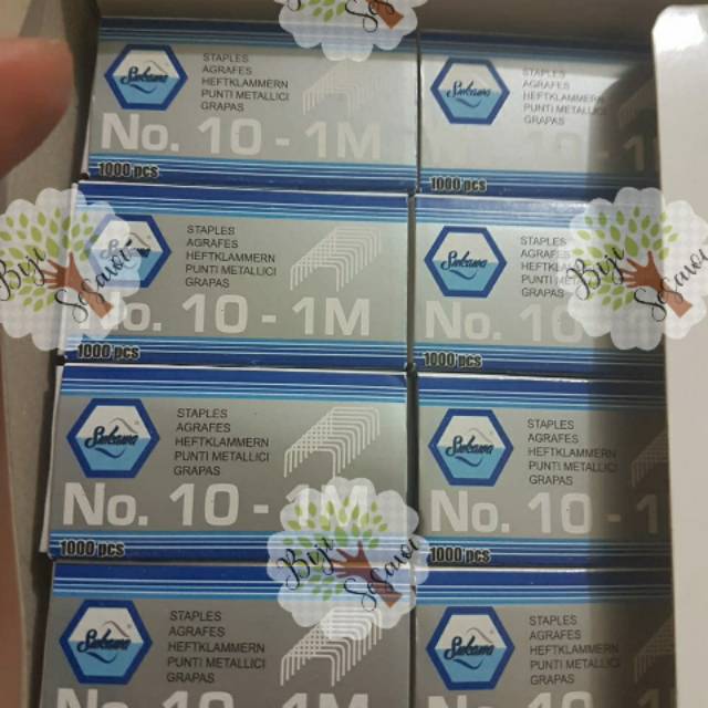 

Isi stapler / staples no 10