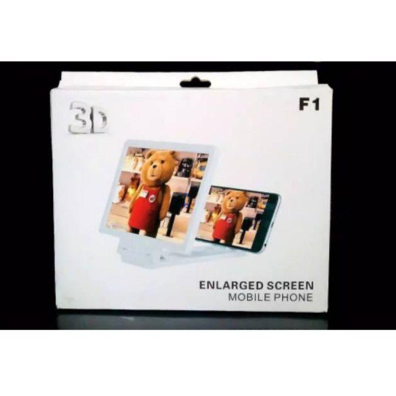 96C Kaca pembesar layar hp 14 inch 3D F1 / smartphone 3D portable untuk nonton lebih menyenangkan➨¿ 