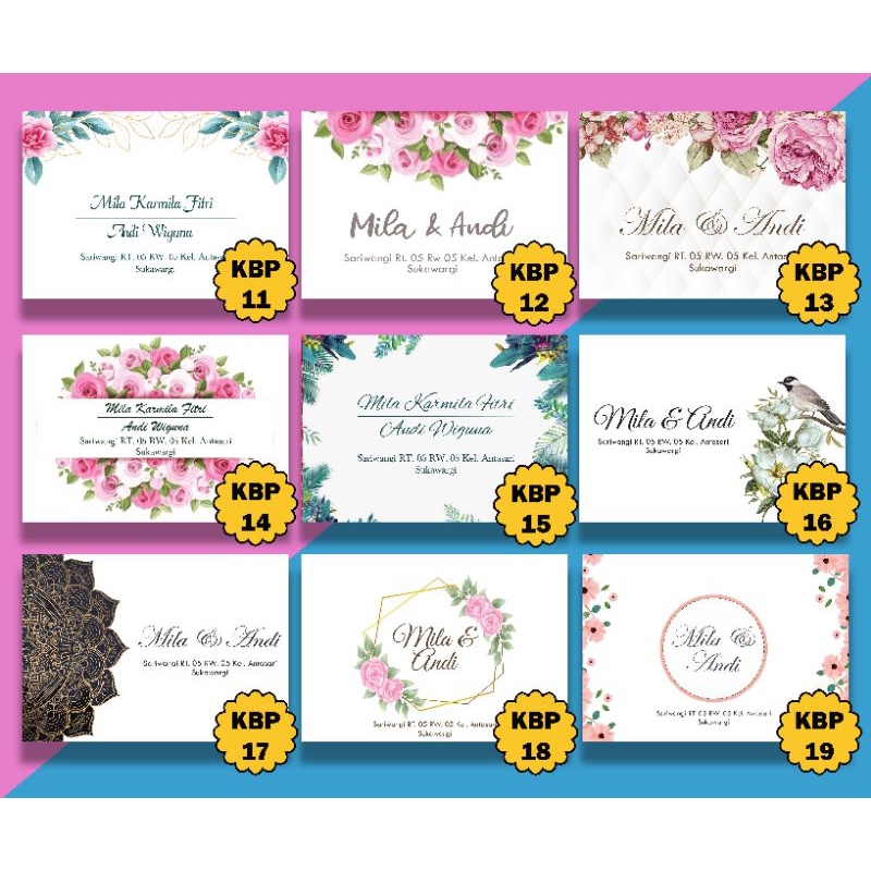 

50 pcs Amplop kondangan / Amplop sumbangan / Cetak nama amplop / Amplop custom / Amplop lebaran