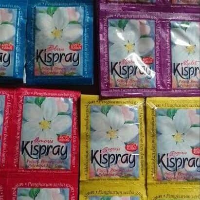 Kispray Pelicin Pewangi Pelembut 12 Sachet x 6ml