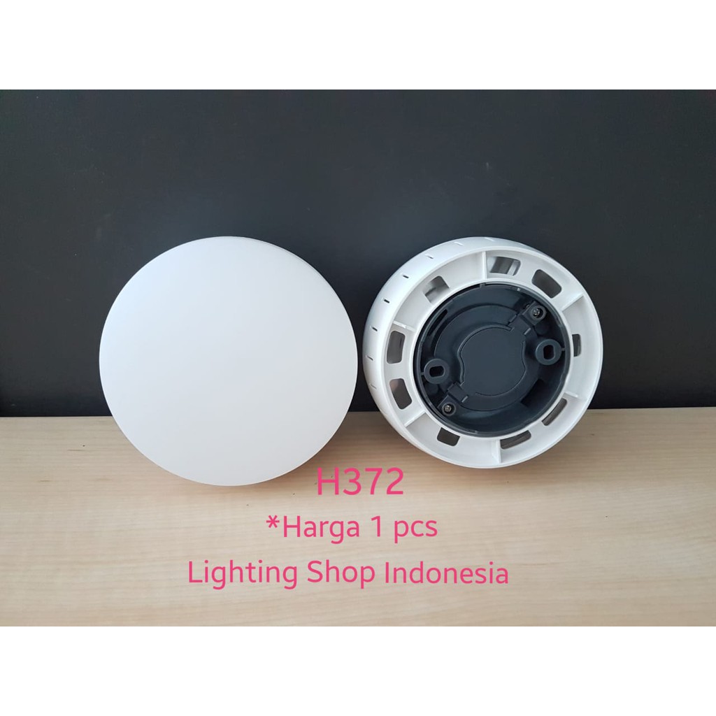 H372 lampu downlight outbow led 9w tempel plafon panel bulat handmade