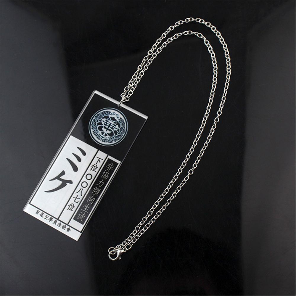 Needway  Anime Kakegurui Kalung Saotome Ryouta Suzui Mary Pendant Necklace