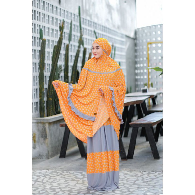 MUKENA DEWASA ISVARA ORI DAFFI HIJAB/ MUKENA PUTUSAN DEWASA