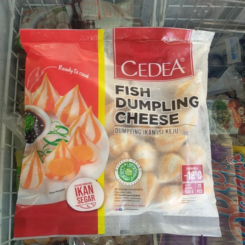 

Cedea Dumpling Ikan Isi Keju 500 gr