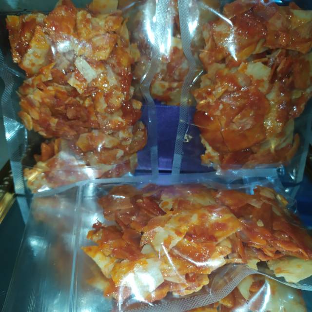 

Kripik singkong balado / kripik sanjai