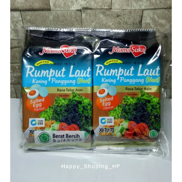 

vf501ge Rumput Laut All Variant Mamasuka 4,5Gr 1 Bks Isi 2 - Pedas Dscscv