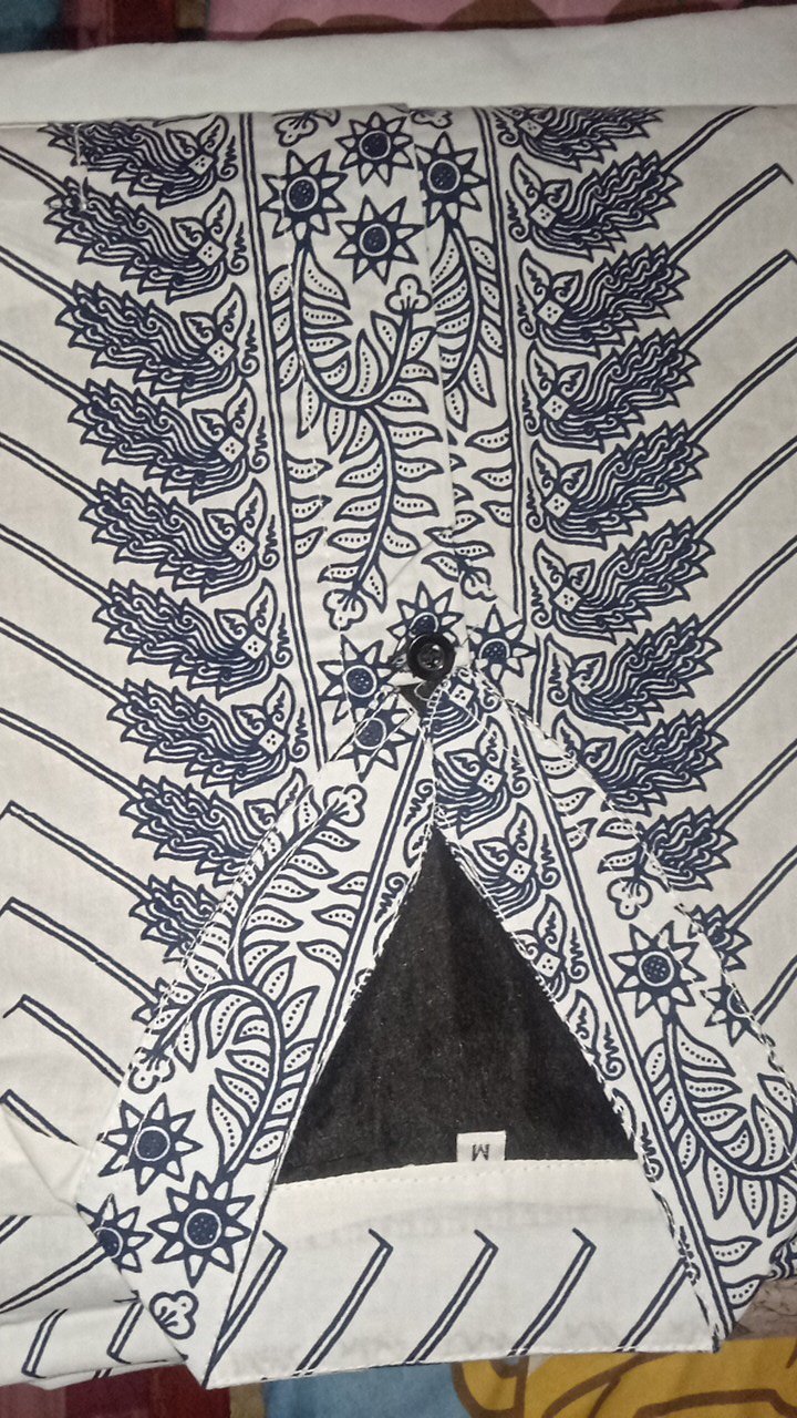 Setelan Sarung Koko Batik Solo Pria Lengan Panjang