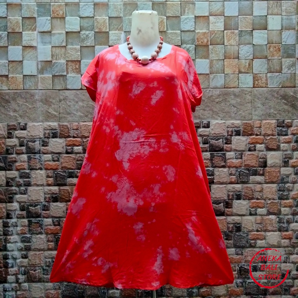 Daster payung tie dye Bali murah Uk-XL, Baju tidur, daster vega mega, pakaian Wanita, tye die casual, tie die, tye dye-Foto 07