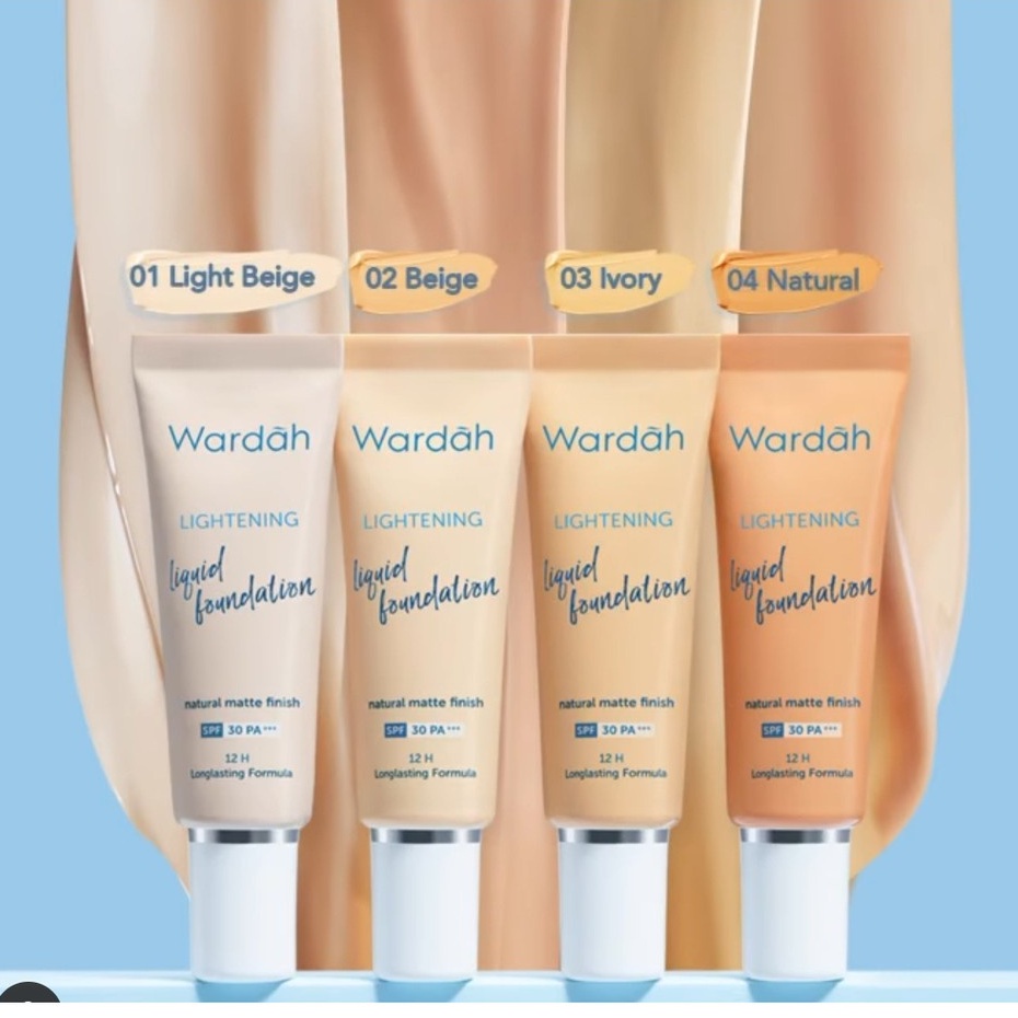 Wardah Lightening Liquid Foundation 6ml I Mini Size I Travel Size