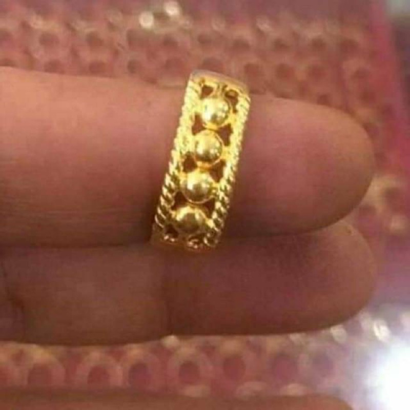 Cincin emas asli kadar 99/24k dewasa