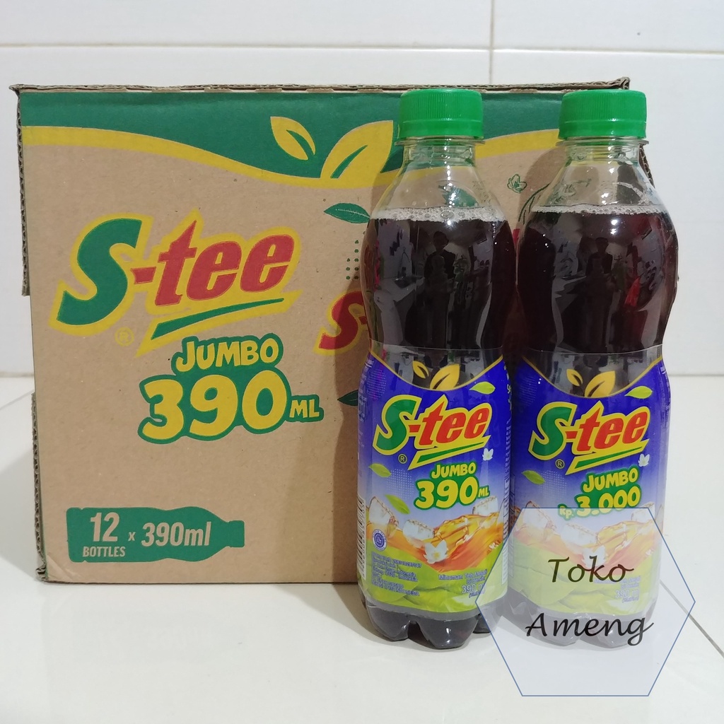 

S-tee Pet (botol) 390 ml - 1 DUS (12 PCS)