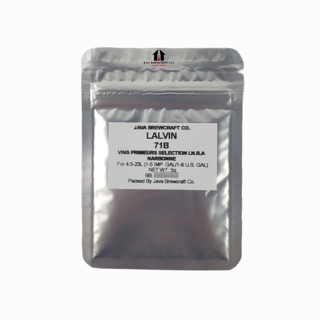 

Lalvin 71B-1122 Wine yeast 5g