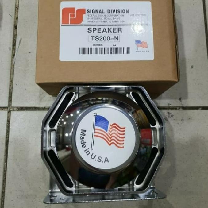 Toa Sirine Ts200N Chrome 200Watt Federal Signal