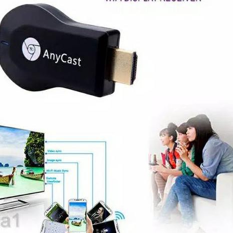 ✾ HDMI DONGLE WIFI ALAT PENGHUBUNG HP ANDROID KE TV | ANYCAST PENYAMBUNG HP LAPTOP PC KE TV ➣