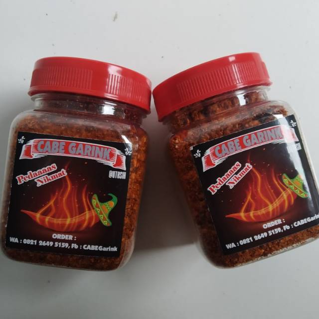 

Sambal cabe bubuk kering