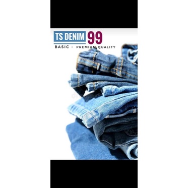 Celana Jeans Pria Big Size Jumbo ukuran 38 sampai 50 model standar