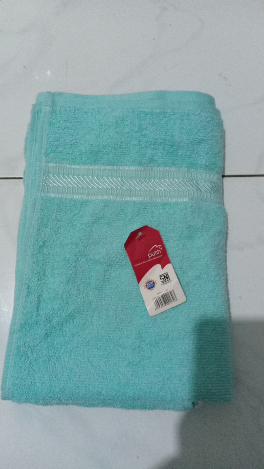 Rc Handuk Mandi Merah Putih Jumbo Tanggung Ukuran 60x120