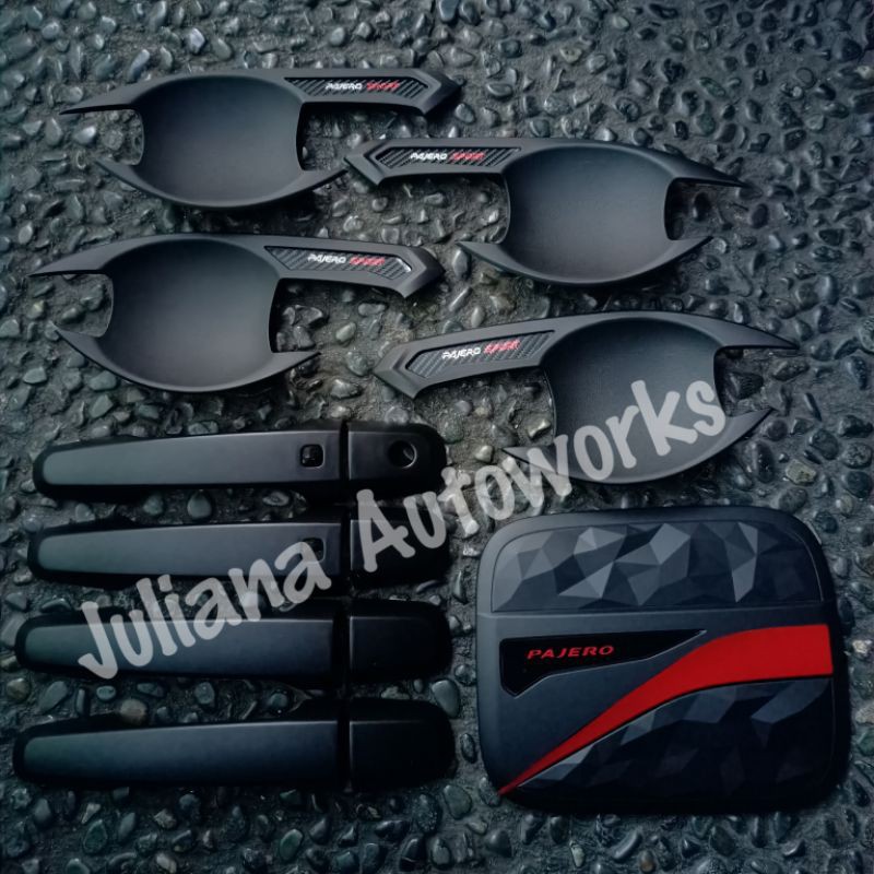 PAKET PAJERO SPORT HEMAT LENGKAP HANDLE OUTER &amp; TANK COVER LUXURY