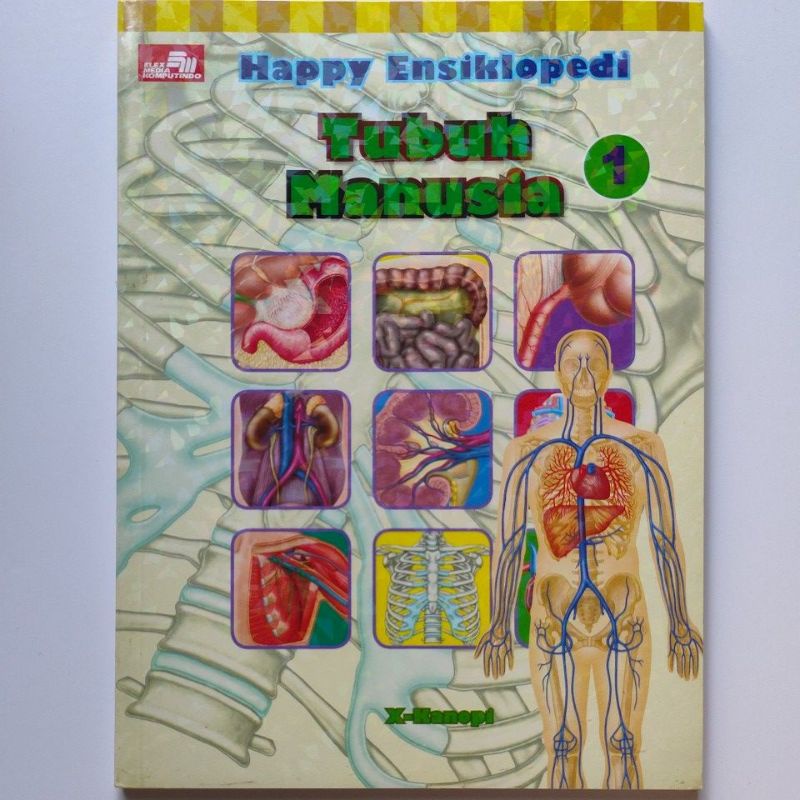 buku happy ensiklopedi tubuh manusia jilid 1 - X-kanopi