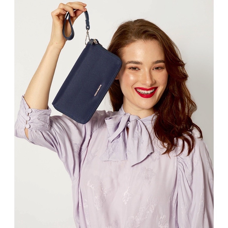 DOMPET TALI PENDEK DOMPET PANJANG DOMPET RESLETING DUA BALQI S DOMPET WANITA SOPHIE MARTIN TERBARU O