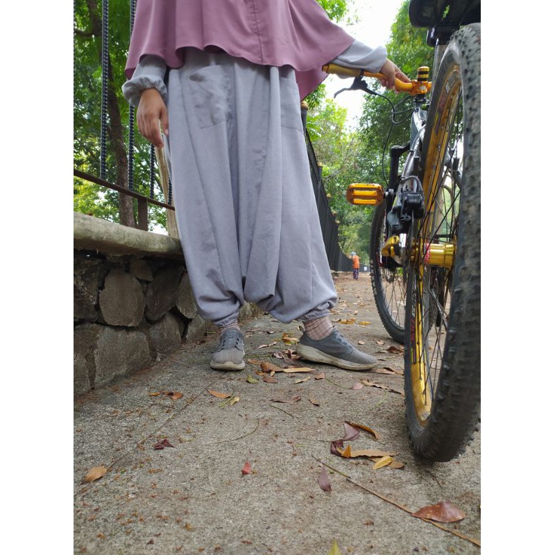 Harga Promo Gamis Celana Gamis Sporty Gamis casual olahraga Gamis Traveling