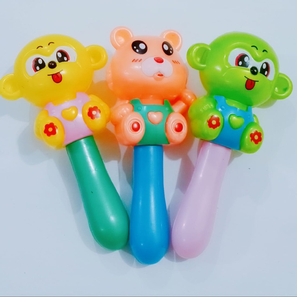  Kerincingan  baby  isi 3pcs animal Shopee Indonesia