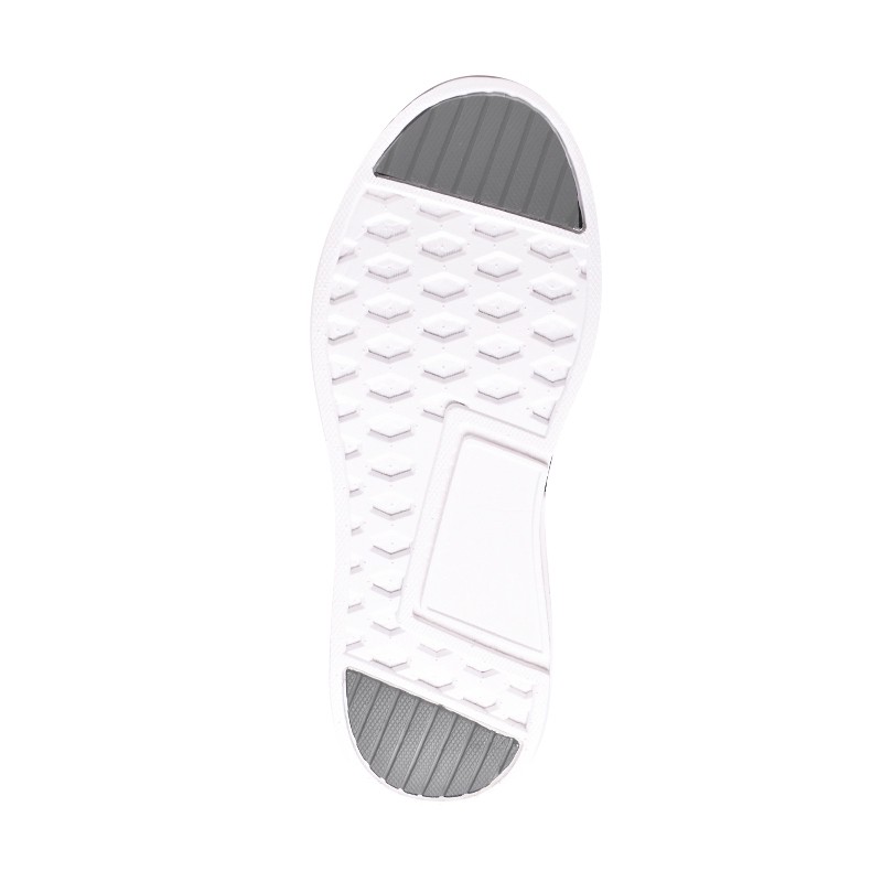 SNEAKERS COWOK HITAM BIRU MISTY  Phoenix Men Vasco Sepatu Sneakers Pria - White Dark Grey