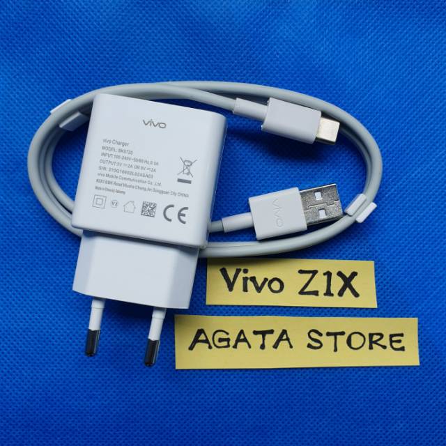 Charger Carge Cas Vivo Z1x - Nex A - Nex S Original Type C Fast Charging Charge Vivo Tipe C Ori