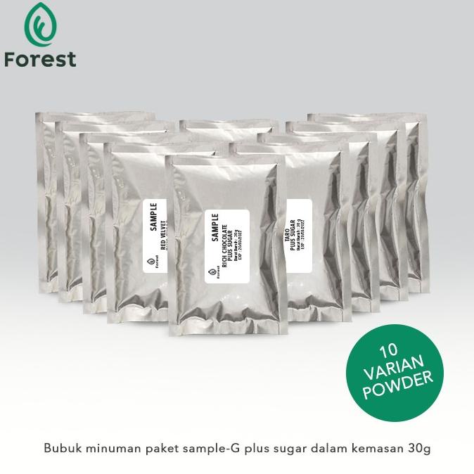 

TERMURAH Bubuk Minuman Paket Sample G - 10 Varian Powder PLUS GULA - FOREST Bub/MINUMAN COLLAGEN/MINUMAN YOYIC/MINUMAN DIET/MINUMAN PEMUTIH BADAN/MINUMAN KOREA/MINUMAN KEMASAN/MINUMAN KALENG/MINUMAN KOTAK/MINUMAN SEHAT HERBAL/MINUMAN SEHAT UNTUK